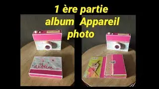 TUTO SCRAP Boîte APPAREIL PHOTO 1ère partie