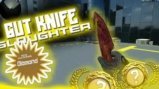 Gut Knife Slaughter FN Showcase [DIAMOND PATTERN]