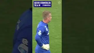 The top five longest goals in the Eredivisie from the last 1️⃣0️⃣ years🚀 #Goals #Eredivisie #shorts