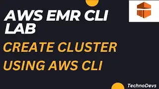 Create AWS EMR Cluster Using AWS CLI and Submit job