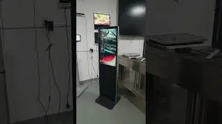 32 inch Floor Standing Media Player Digital Signage Display