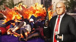 Using Mods To Eliminate EVERYONE In Bangkok In Hitman 3