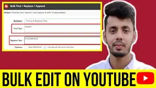 Bulk Edit Description On Youtube | Tubebuddy