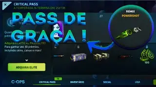 COMO TER O PASS DE GRAÇA NO CRITICAL OPS! MÉTODO SIMPLES E RÁPIDO 2020
