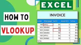 How To Use VLOOKUP in Excel | Tutorials | 