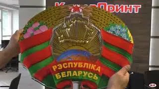 Государственные символы Республики Беларусь из оргстекла