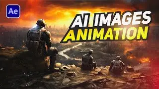 Bringing AI images to life - Using After Effects (parallax)