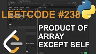 Product Of Array Except Self - LeetCode 238 - Intuitive Explanation - Python 