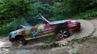 Subaru Legacy КАБРИОЛЕТ.  Совместный OFFROAD с Forester club.