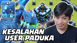 PADUKA ASLINYA OVERPOWER! Electro Dragon TH 13 - COC Indonesia