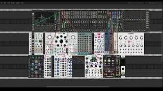 Experimental Minimal Ambient patch with NEW 4MS modules in VCV Rack