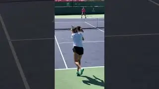 Emma Raducanu Practice Point Indian Wells 2024