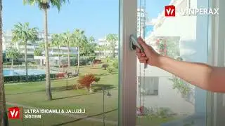 Winperax Ultra Isıcamlı & Jaluzili Cam Balkon Sistemi