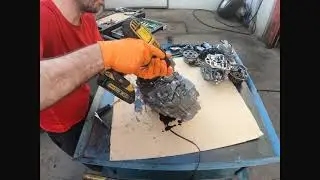 Yamaha wr 450 f 2016 full engine disassembly