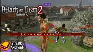 Attack on Titan 2 Android Vita3K V11 - Poco X3 Pro Settings