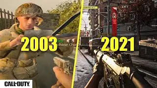 Evolution of Call of Duty Games 2003 - 2022