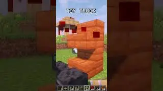 Minecraft Toy Truck #minecraft #minecraftmemes #minecraftshorts