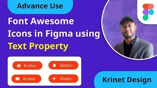 Advance use of Font Awesome icons in Figma using Text Property