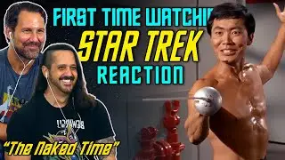 First Time Watching Star Trek Reaction | The Naked Time | Episode 3 TOS 