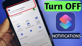 iOS 14 - How to Turn OFF Seri Shortcut Automation Notification | tricks | VMinds |