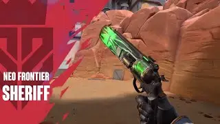 Neo Frontier Sheriff Skin Gameplay - Valorant Neo Frontier Skins
