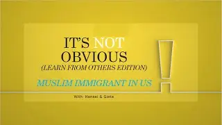 Learn from Others: Muslim Immigrant in US