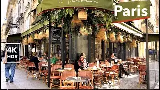 Paris France, HDR walking in Paris - Spring 2023 Paris - 4K HDR 60 fps