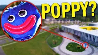 Drone Catches HUGGY WUGGY (From Poppy Playtime) IN REAL LIFE!! *HUGGY WUGGY CAUGHT ON CAMERA*