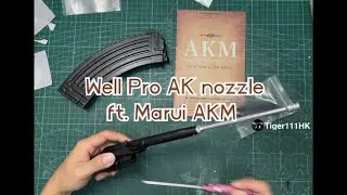 Well pro AK GBB adjustable nozzle - ft. Marui AKM