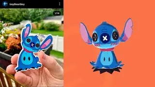 Fusion Mimikyu x Stitch