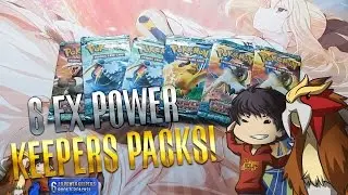 Opening 6 AWESOME Pokemon EX Power Keepers Packs!