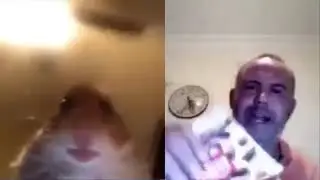 Cruel guy is swearing to xhamster