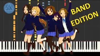 [Band Edition] K-ON! OP - Cagayake Girls