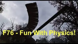 Fallout 76 - Fun with Fallout Physics | Ridiculous CAMP Build