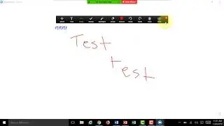 Use Zoom's Whiteboard Feature with an Interactive White Board (SMARTBoard, Mimio etc..)