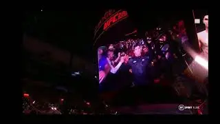 Barricade Collapse During Fight Walkout