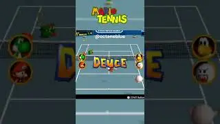 Tiny People at the Net | Mario Tennis #Shorts