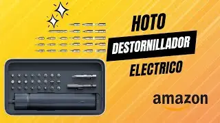 Destornillador Eléctrico HOTO: ¡La Herramienta Perfecta con 25 Puntas de Acero!