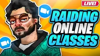 🔴RAIDING ONLINE CLASSES (FACECAM)