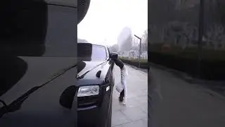 How to get into the car without opening the doors?