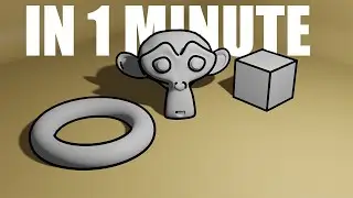 How to create Line Art in Blender in 1 Minute Tutorial