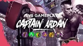 Vainglory 5v5 Gameplay - Captain Ardan (Update 3.0.3)