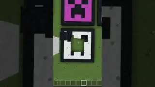 Satisfying Minecraft Sand Art! (White Creeper)