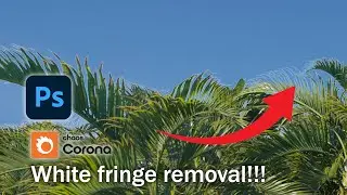 Defringe/Remove the white fringe from your renders when replacing the sky.