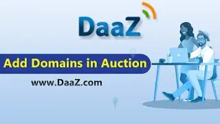 How to send domain names into Auction at DaaZ