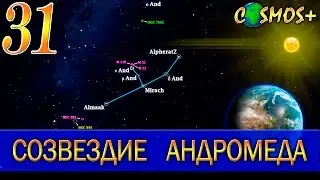 Andromeda. Constellation Andromeda in detail. (31 edition)