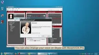 Change voice in Skype