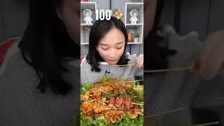 100 kebabs eating challenge | #asmr #food #funny #fasteating #shorts