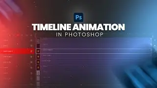 Create Timeline Animations in Adobe Photoshop || Video Timeline Animation 