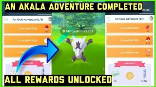 Pokemon GO : An Akala Adventure 🔥 | Special Research Task